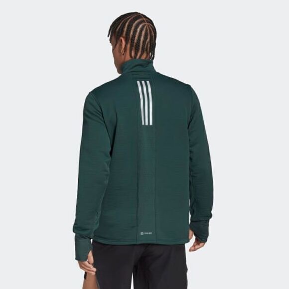 Adidas X-City Cold Ready Running Jacket Sweatshirt Men's S Green Black HF6384 - Picture 15 of 16